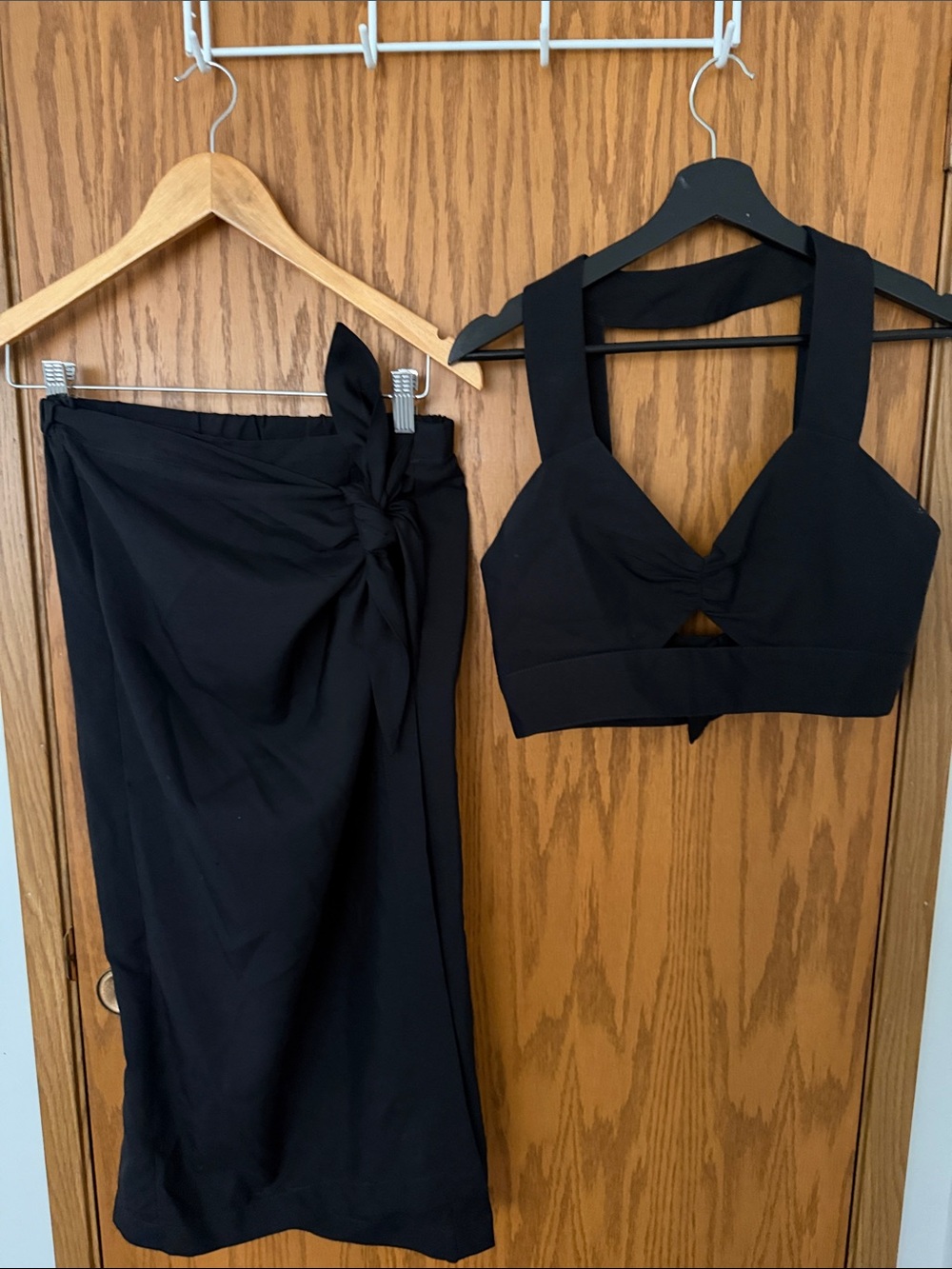 Jill Stuart Black linen Two-Piece Set